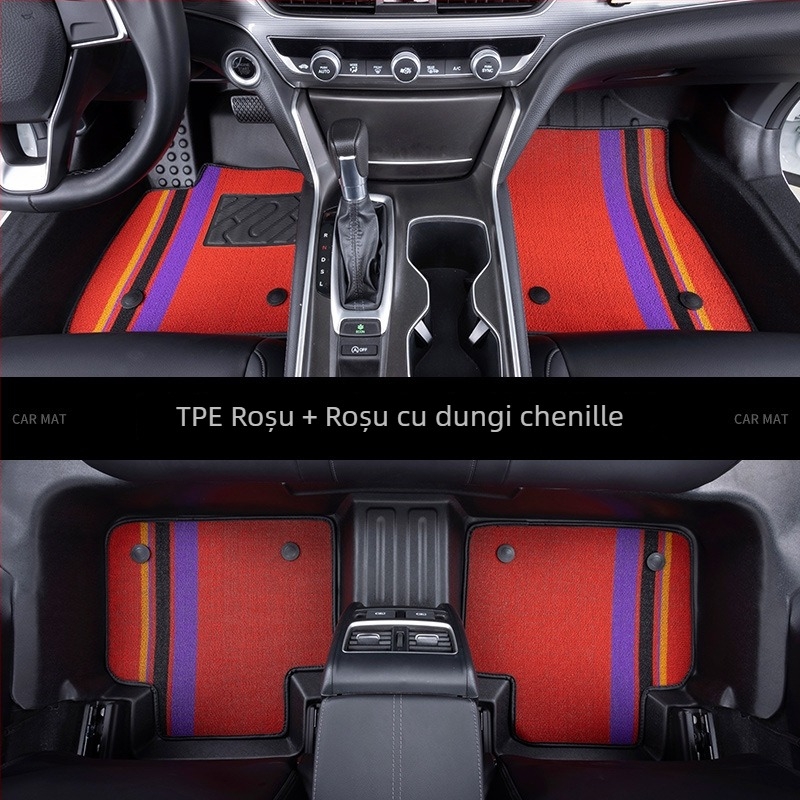 Covorașe de podea pentru interiorul mașinii, Material: TPE / Cauciuc artificial, Brand: Zeyang, Potrivite pentru autoturism special