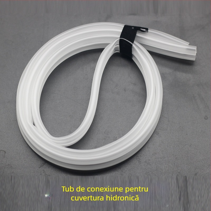 Accesorii pentru pătură de încălzire a apei: manșon izolator pentru conducta de conectare a unității principale, ventil cu trei direcții, conecttor pentru încălzire apă, capac de umplere apă (SNTPJ, 10–20 m², Haishengda)