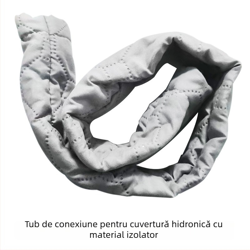 Accesorii pentru pătură de încălzire a apei: manșon izolator pentru conducta de conectare a unității principale, ventil cu trei direcții, conecttor pentru încălzire apă, capac de umplere apă (SNTPJ, 10–20 m², Haishengda)
