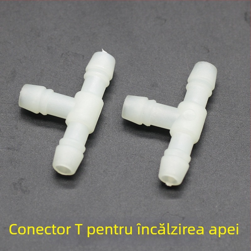 Accesorii pentru pătură de încălzire a apei: manșon izolator pentru conducta de conectare a unității principale, ventil cu trei direcții, conecttor pentru încălzire apă, capac de umplere apă (SNTPJ, 10–20 m², Haishengda)