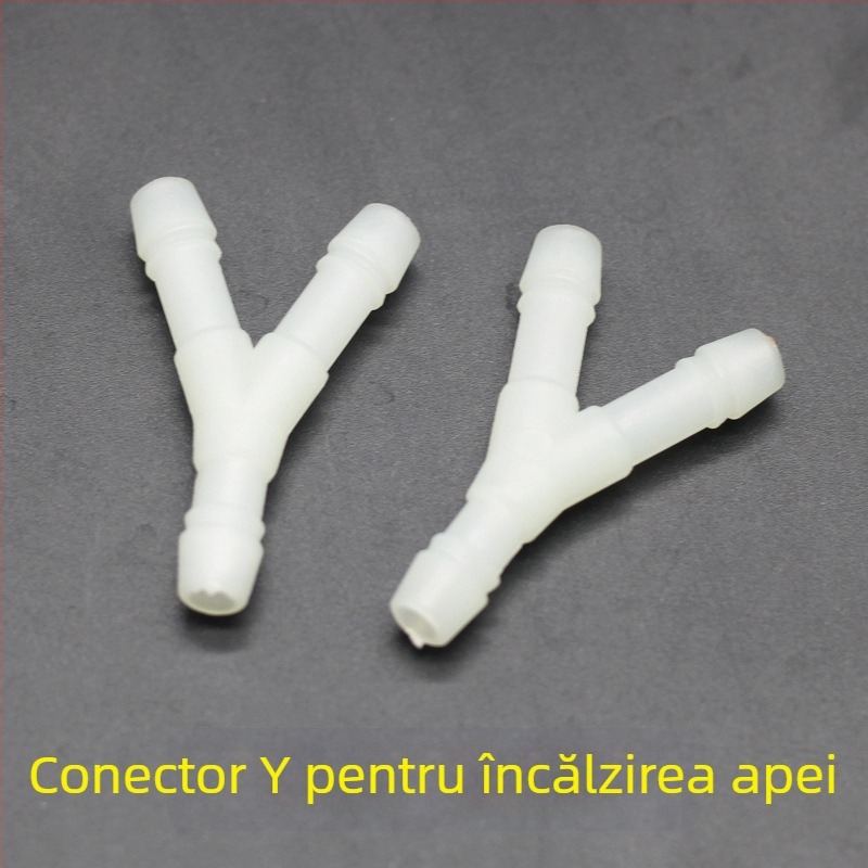 Accesorii pentru pătură de încălzire a apei: manșon izolator pentru conducta de conectare a unității principale, ventil cu trei direcții, conecttor pentru încălzire apă, capac de umplere apă (SNTPJ, 10–20 m², Haishengda)
