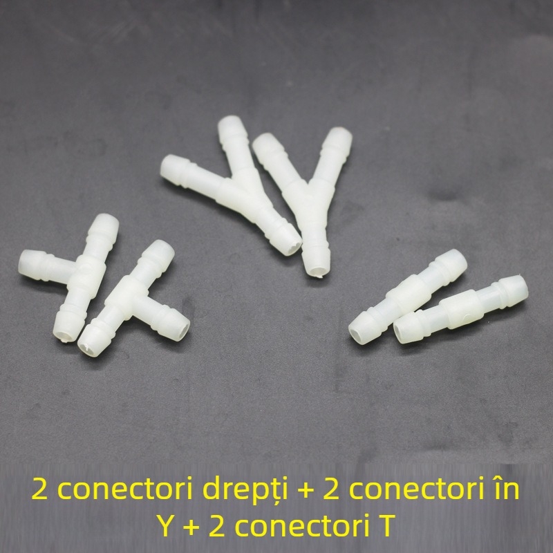Accesorii pentru pătură de încălzire a apei: manșon izolator pentru conducta de conectare a unității principale, ventil cu trei direcții, conecttor pentru încălzire apă, capac de umplere apă (SNTPJ, 10–20 m², Haishengda)