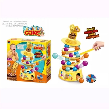 Joc de echilibru cu blocuri suprapuse pentru interacțiune părinte-copil • Material: Plastic • Potrivit pentru Petreceri • Vârste: 4–6, 7–14, 15–35