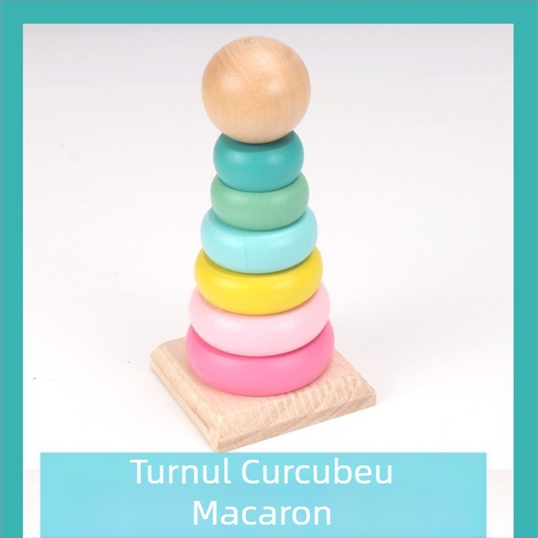 Set de instrumente din lemn pentru copii cu pian de lovit, instrumente Orff pentru educație muzicală timpurie, vârstă 4–6 ani, marcă Mu Ke