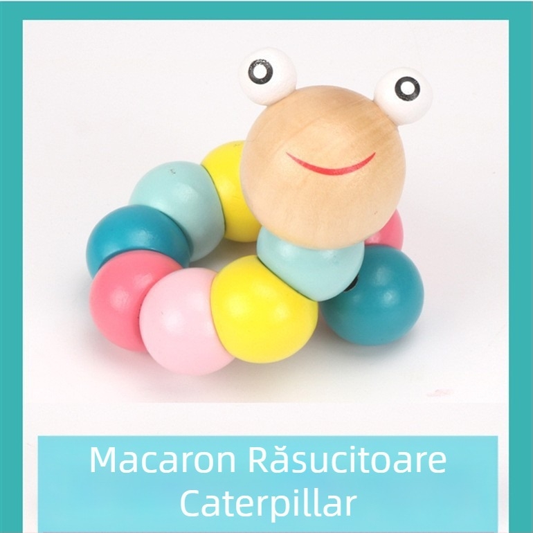 Set de instrumente din lemn pentru copii cu pian de lovit, instrumente Orff pentru educație muzicală timpurie, vârstă 4–6 ani, marcă Mu Ke