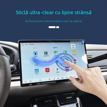 Cadillac CT6 Protecție pentru ecran interior – sticlă securizată pentru ecranul central/navigație și guri de ventilație