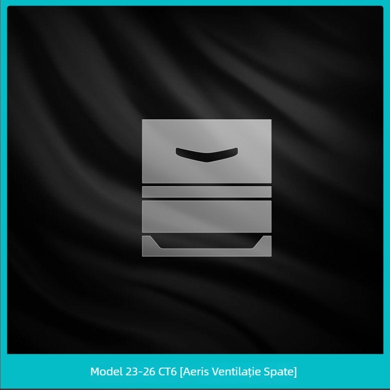 Cadillac CT6 Protecție pentru ecran interior – sticlă securizată pentru ecranul central/navigație și guri de ventilație