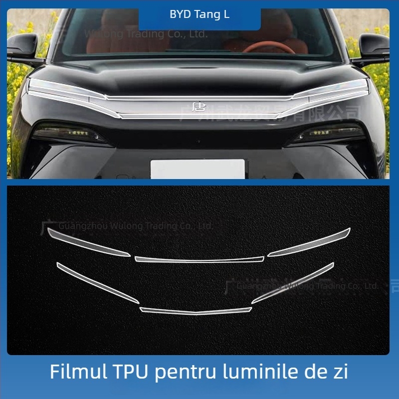 Protecție pentru ecran din sticlă temperată pentru display-ul central de navigație BYD Tang L — turnare monolitică, anti-amprentare, rezistent la zgârieturi și uzură, rezistent la temperaturi ridicate/scăzute