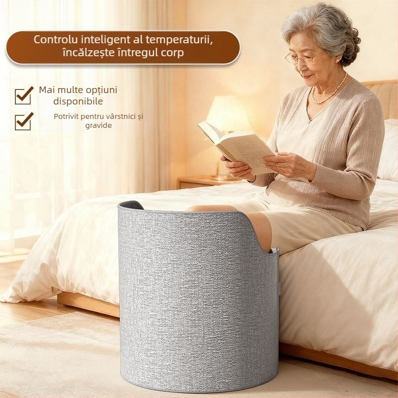 Covoraș încălzitor pentru picioare sub birou - funcționare mecanică, alimentare prin priză, 170V, universal