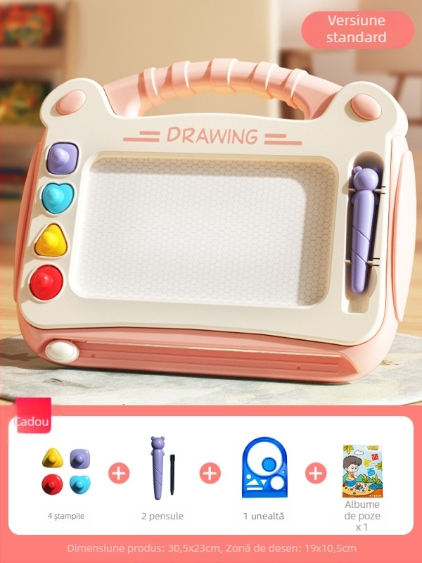 Jucărie educativă pentru copii, construcție din plastic, dezvoltare de abilități, pentru vârste 4–6 ani, ambalaj într-o cutie colorată