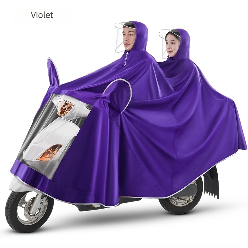 Poncho pentru bicicletă, țesătură PVC, subțire, strat PU impermeabil, imprimare logo posibil