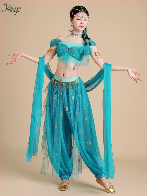 Șal Hanfu pentru femei – costum antic, pentru reprezentații de dans, panglică lungă, amestec Spandex 50-70%, vara 2025