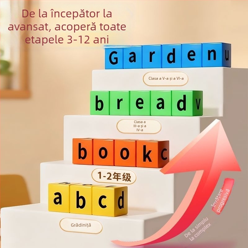 Joc educațional de masă: potrivirea literelor alfabetului englez pentru copii 3–6 ani, învățare interactivă părinte-copil
