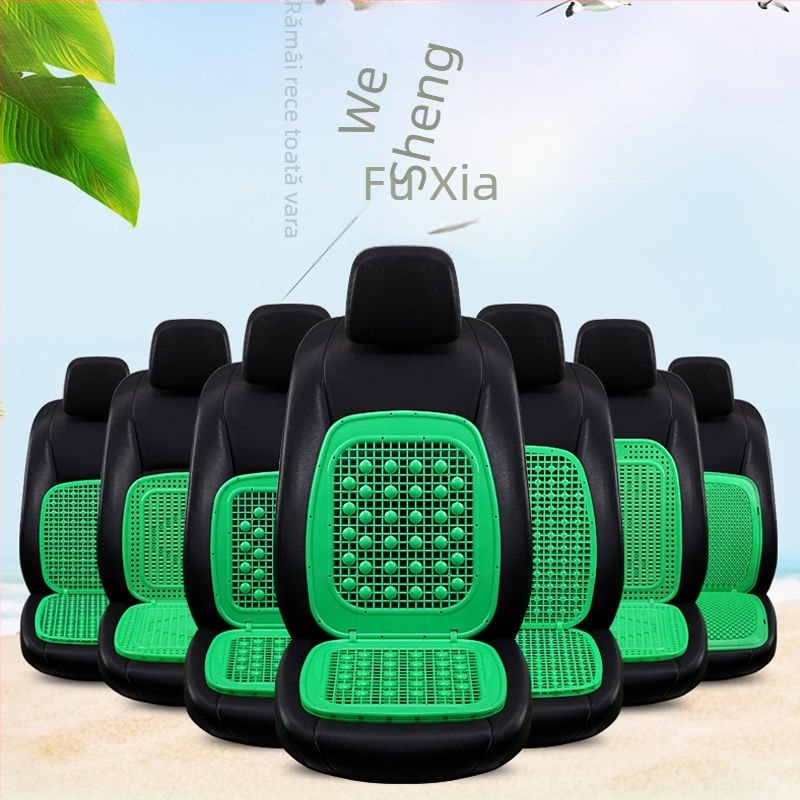 Beiding pernă scaun PVC pentru stivator și excavator, design ventilat cu două straturi, din plastic universal