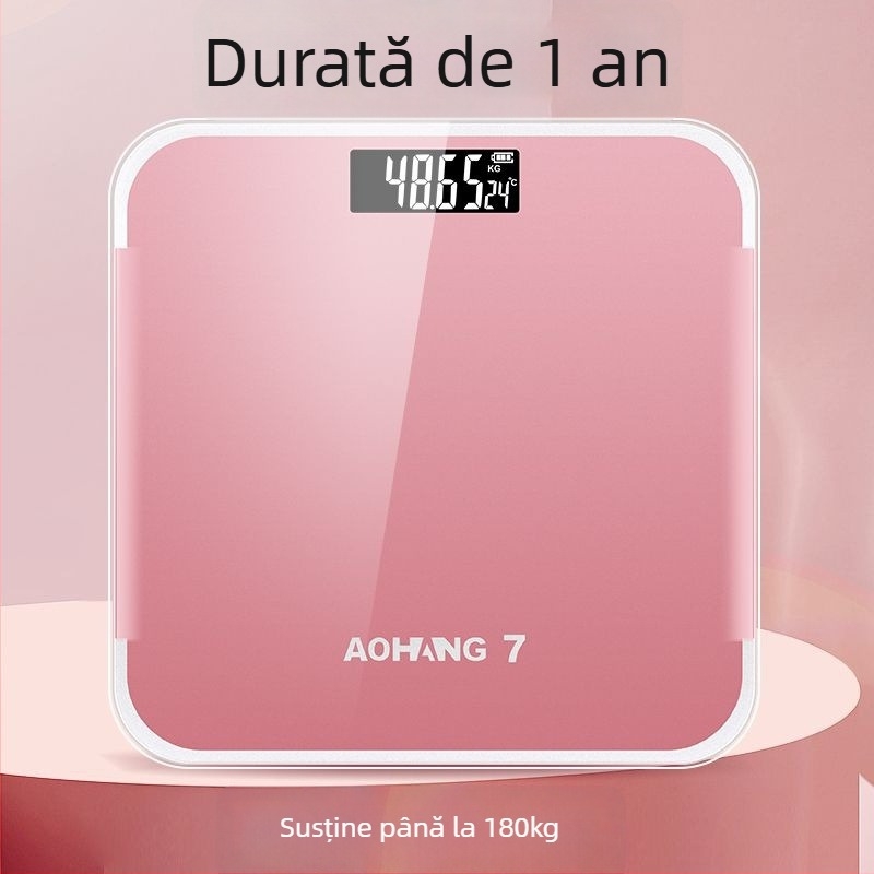 Cântar electronic de corp cu măsurare a grăsimii; utilizare generală pentru adulți; capacitate maximă: 1; alimentare: detalii