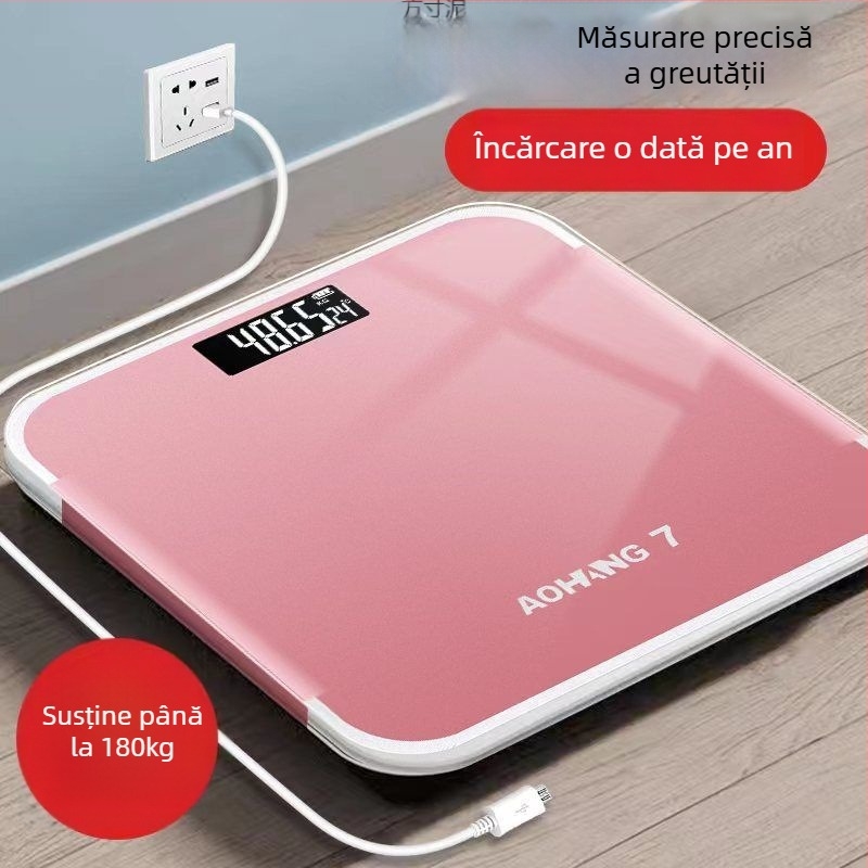 Cântar electronic de corp cu măsurare a grăsimii; utilizare generală pentru adulți; capacitate maximă: 1; alimentare: detalii