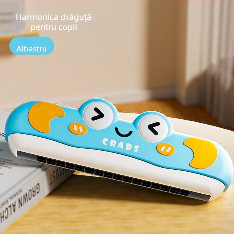 Set educațional muzical pentru sugari — Rattle, Hand Drum, Harmonica, Horn; Plastic; Vârsta 0–3 ani; Certificare 3C 2023152202045944