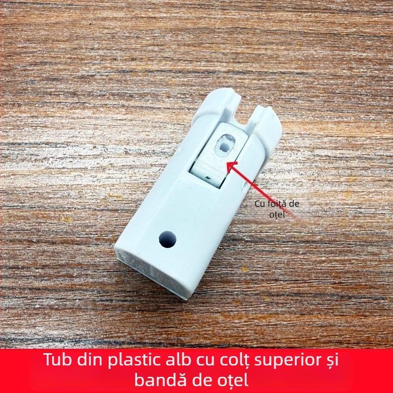 Set role ușă pliabilă: roată superioară și rolă inferioară pentru uși pliabile de baie/bucătărie, accesorii din plastic, stil modern minimalist