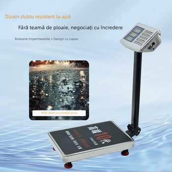 Balanță electronic Shen xin, 150KG, precizie înaltă, cântărire electronică, pentru prețuri, alimentare: baterie plumb-acid și sursă de curent, personalizabil