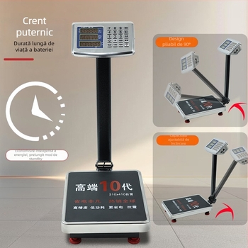 Balanță electronic Shen xin, 150KG, precizie înaltă, cântărire electronică, pentru prețuri, alimentare: baterie plumb-acid și sursă de curent, personalizabil