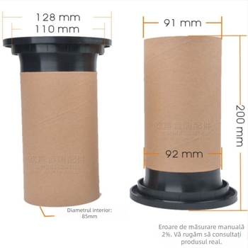 Subwoofer pentru scenă cu port bass-reflex și design cu conductă de aer; marcă OEM; fără funcție de înregistrare; scanare progresivă neacceptată