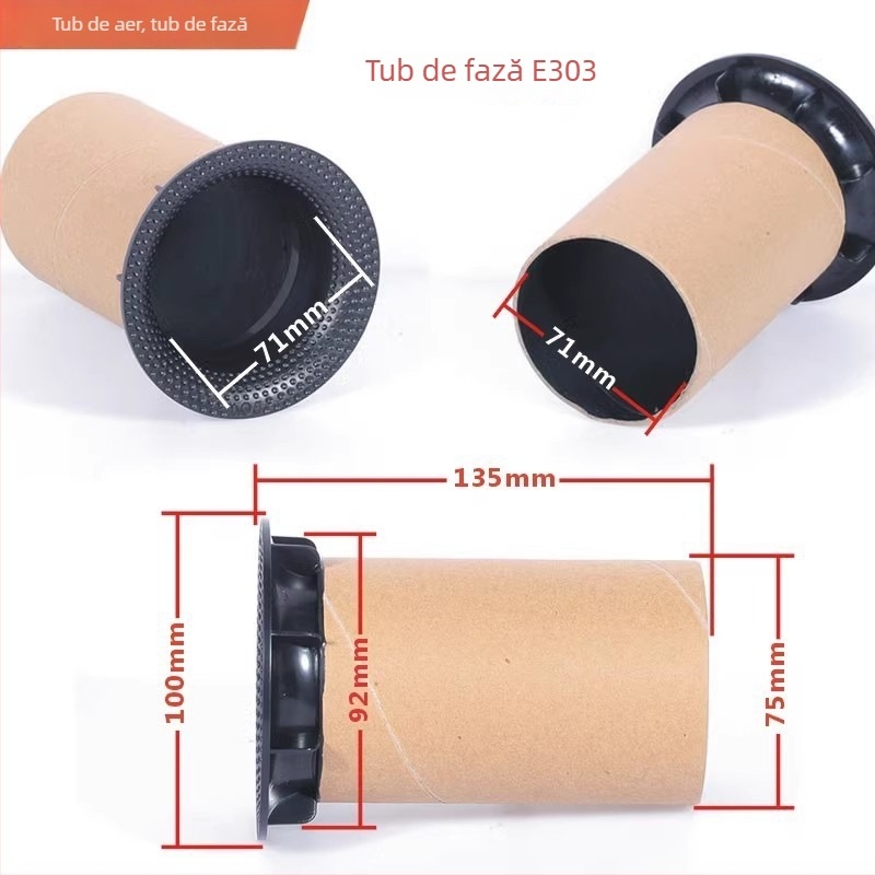 Subwoofer pentru scenă cu port bass-reflex și design cu conductă de aer; marcă OEM; fără funcție de înregistrare; scanare progresivă neacceptată