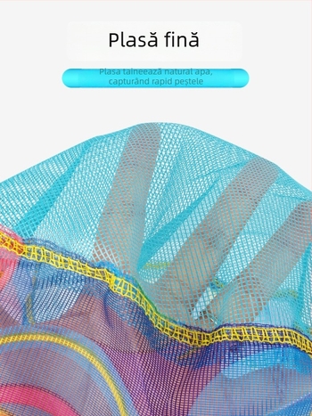 Cap de plasă din aliaj de aluminiu, plasă Nano+ lipită – plasă fină de pescuit cu ochi mari pentru exterior