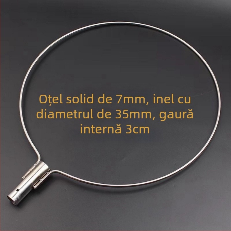 Capă din oțel inoxidabil pentru plasă de pescuit, lucrat manual; Materialul plaselor: Alt; Capacitate de încărcare: Altă; Adâncime: Altă