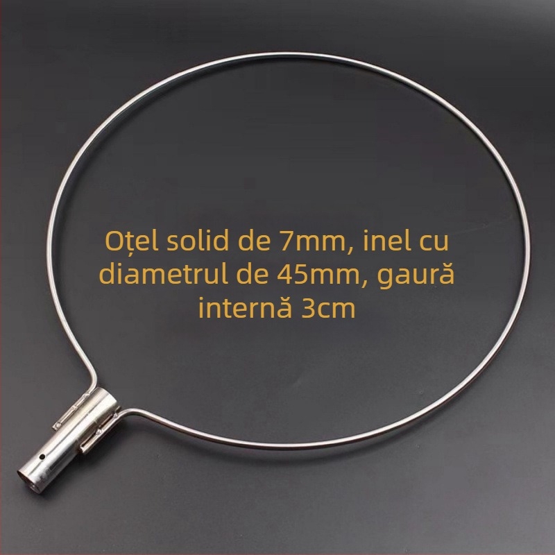 Capă din oțel inoxidabil pentru plasă de pescuit, lucrat manual; Materialul plaselor: Alt; Capacitate de încărcare: Altă; Adâncime: Altă