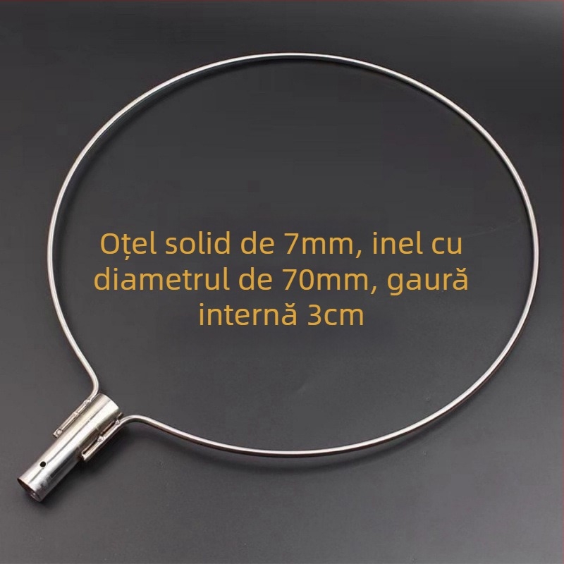 Capă din oțel inoxidabil pentru plasă de pescuit, lucrat manual; Materialul plaselor: Alt; Capacitate de încărcare: Altă; Adâncime: Altă
