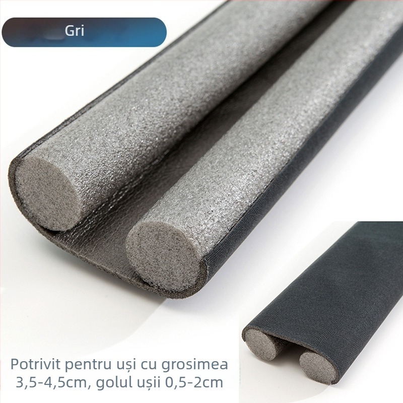 Bandă de etanșare pentru uși – anti țânțari și rezistentă la vânt, izolație fonică, model 93, Niantian