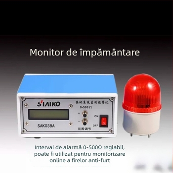 Siaiko Sak038a Alarmă de monitorizare a împământării, 0-500 Ω, 220 V