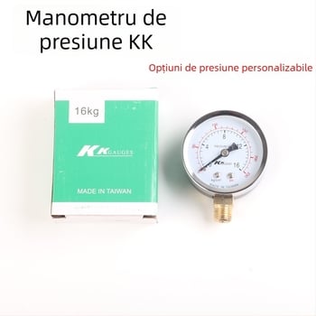Manometru cu diafragmă Y60, interval 0-1.6 MPa, precizie 0.01 MPa, conexiune filetată