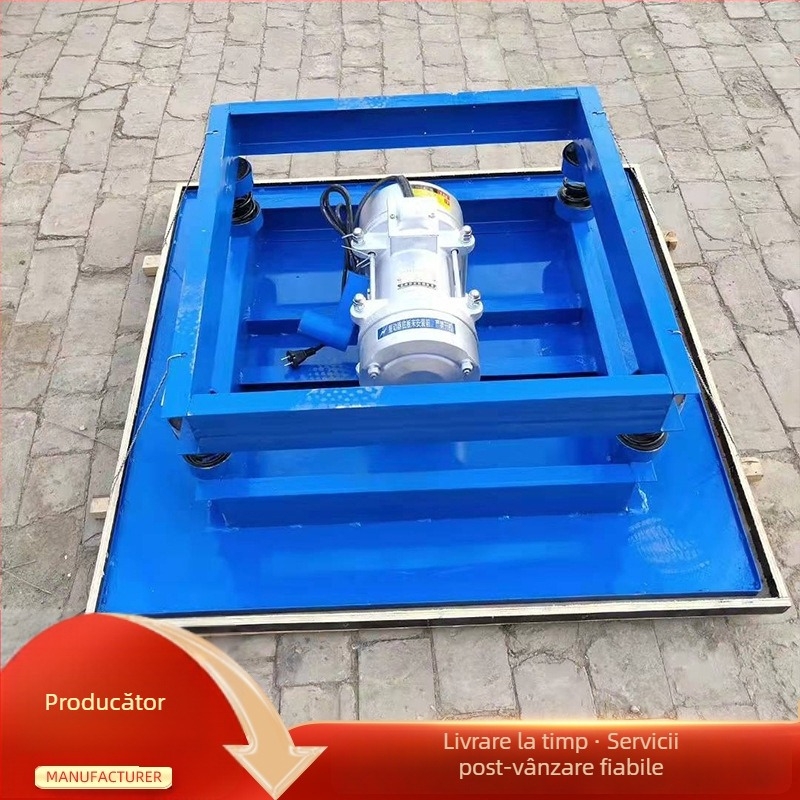 Masă vibroare pentru beton, model HZJ-A, brand Yiming ruichuang, pentru compactarea componentelor din beton, cum ar fi plăci, coloane și grinzi.
