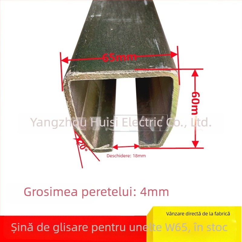 Huistar ZT-W65 șină de echilibrare pentru mașini de sudură — oțel, finisaj galvanizat, platformă cu patru roți, stil modern minimalist
