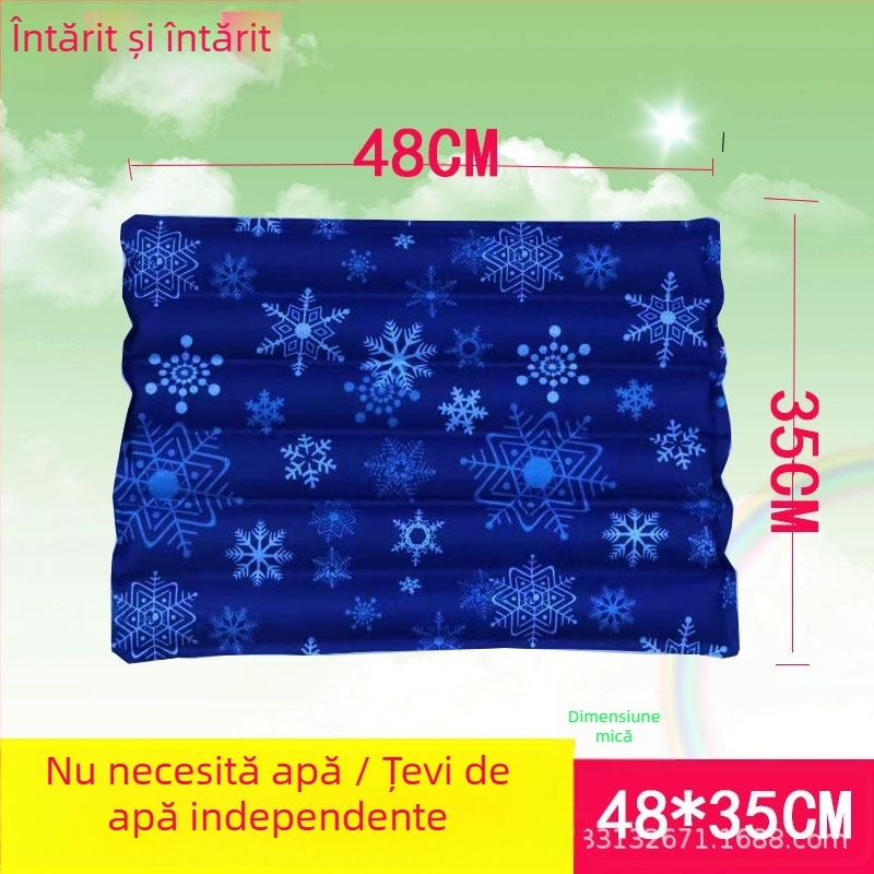 Fu xiaolin Pernă de răcire din PVC, umplută cu apă, pentru birou și scaune auto