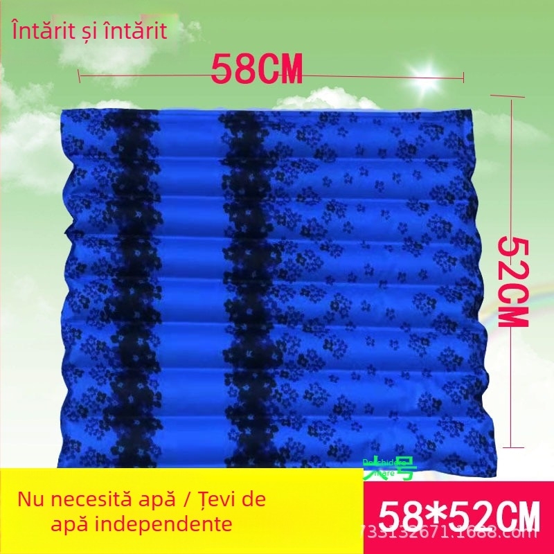 Fu xiaolin Pernă de răcire din PVC, umplută cu apă, pentru birou și scaune auto