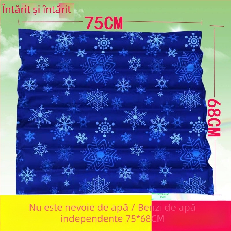 Fu xiaolin Pernă de răcire din PVC, umplută cu apă, pentru birou și scaune auto