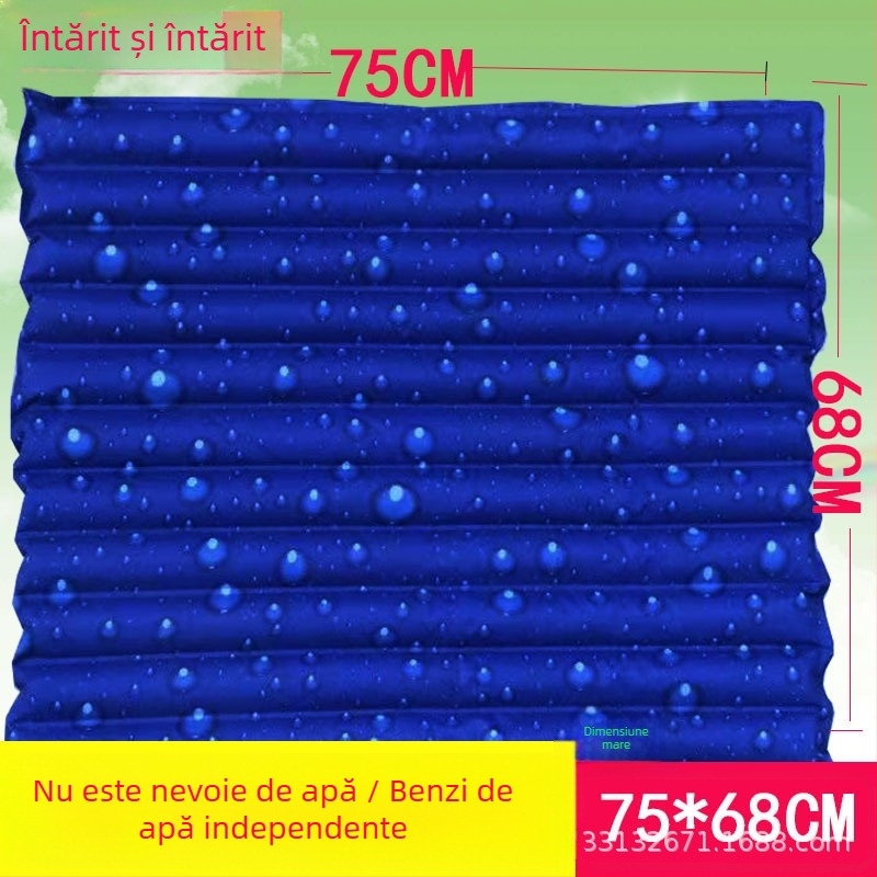 Fu xiaolin Pernă de răcire din PVC, umplută cu apă, pentru birou și scaune auto