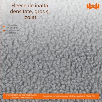 Husă pentru șa bicicletă electrică, fleece de iarnă, îngroșată, Huiying, imprimare de logo, disponibilă personalizare