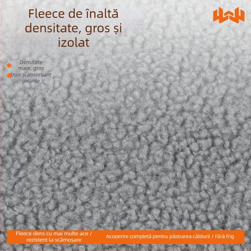 Husă pentru șa bicicletă electrică, fleece de iarnă, îngroșată, Huiying, imprimare de logo, disponibilă personalizare