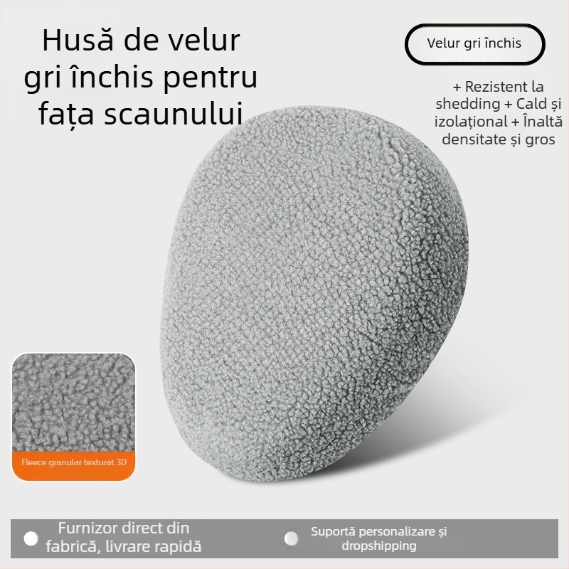 Husă pentru șa bicicletă electrică, fleece de iarnă, îngroșată, Huiying, imprimare de logo, disponibilă personalizare