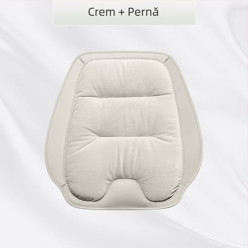 Set de perne pentru scaunul auto, flanel pluș de iarnă, umplutură din bumbac, marca Wild Cow