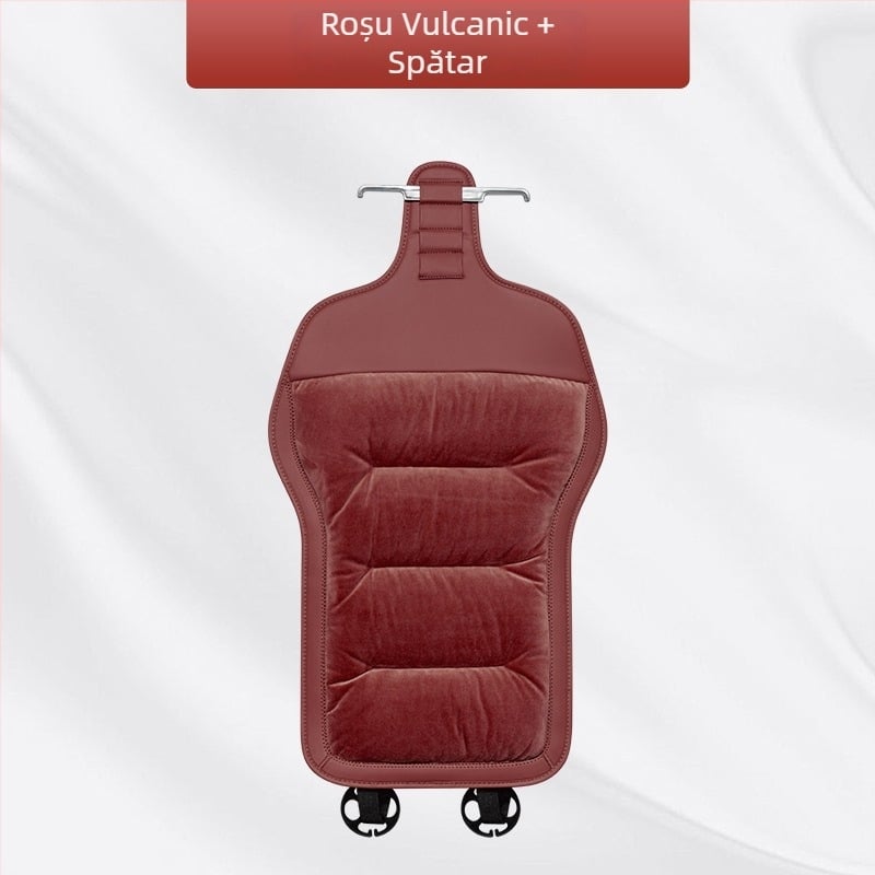 Set de perne pentru scaunul auto, flanel pluș de iarnă, umplutură din bumbac, marca Wild Cow