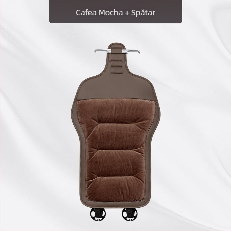 Set de perne pentru scaunul auto, flanel pluș de iarnă, umplutură din bumbac, marca Wild Cow