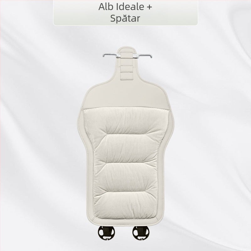 Set de perne pentru scaunul auto, flanel pluș de iarnă, umplutură din bumbac, marca Wild Cow