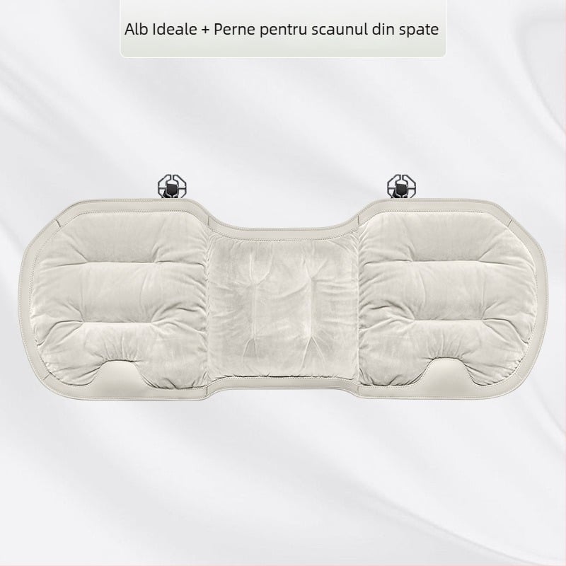 Set de perne pentru scaunul auto, flanel pluș de iarnă, umplutură din bumbac, marca Wild Cow