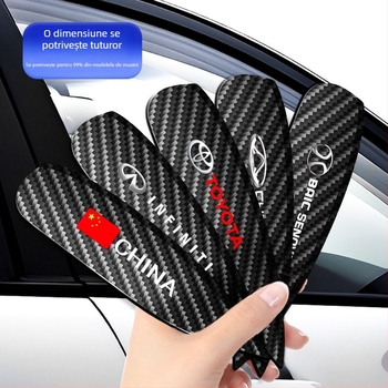 Protecție de ploaie pentru oglinda retrovizoare, fibră de carbon, Ride Sharp, nepersonalizabilă