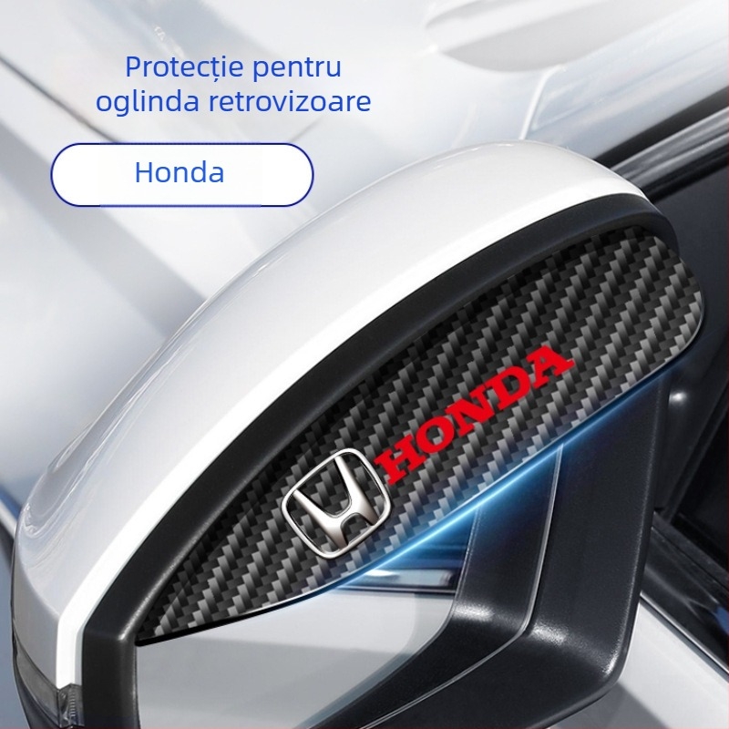 Protecție de ploaie pentru oglinda retrovizoare, fibră de carbon, Ride Sharp, nepersonalizabilă