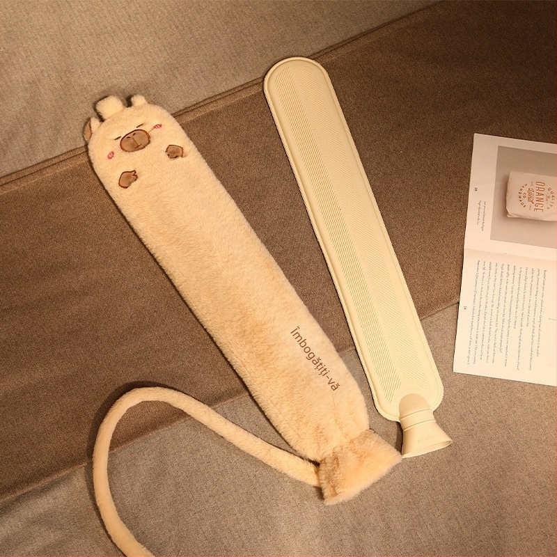 Sticlă din cauciuc pentru apă fierbinte; pentru talie, abdomen și mâini; 1000 g; încălzire prin umplere cu apă; utilizare duală cald/rece (Material: cauciuc; 1000 g; Încălzire: umplere cu apă; Zone: talie/abdomen/mâini; Cald/rece)